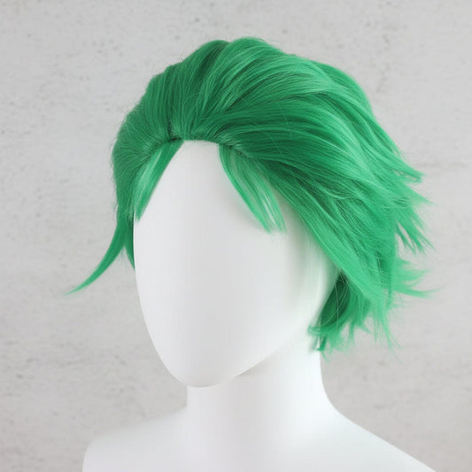 Peluca Verde Roronoa Zoro Anime One Piece Cosplay