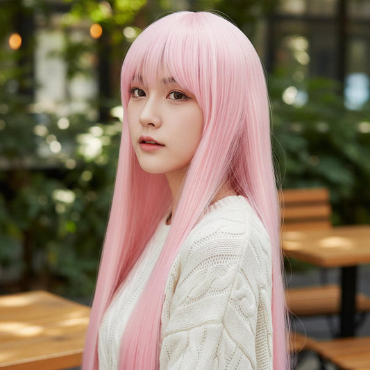 Peluca Zero Two Darling In The Franxx 100 Cm Cosplay Anime