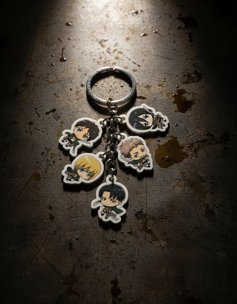 Llavero Shingeki No Kyojin Anime Ataque A Los Titanes