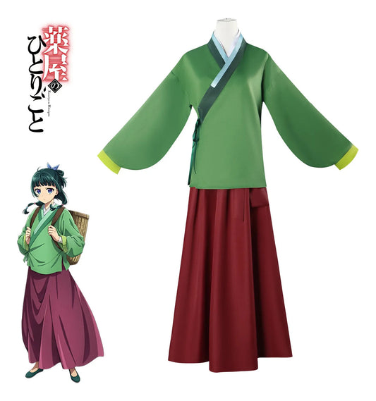 Traje Cosplay Maomao Anime The Apothecary Diaries