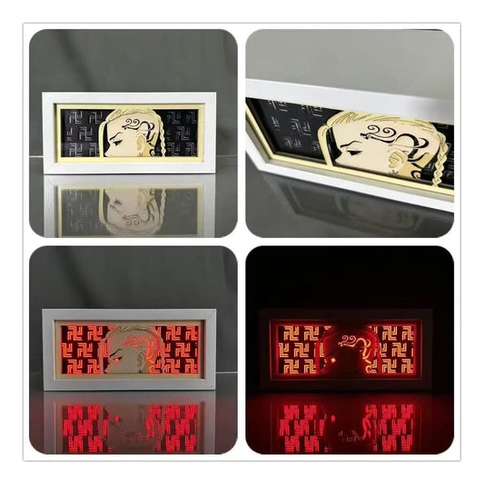 Lámpara Led Draken Anime Tokyo Revengers Pilas / Usb