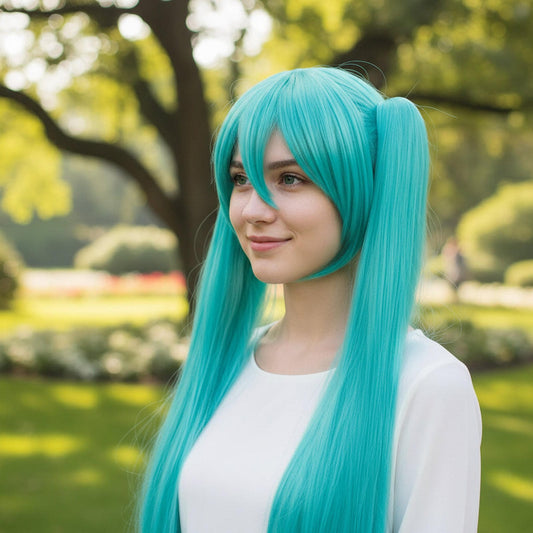 Peluca Hatsune Miku Cosplay Vocaloid - Happy Store