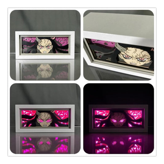 Lámpara Led Nezuko Kamado Anime Demon Slayer Escritorio Usb