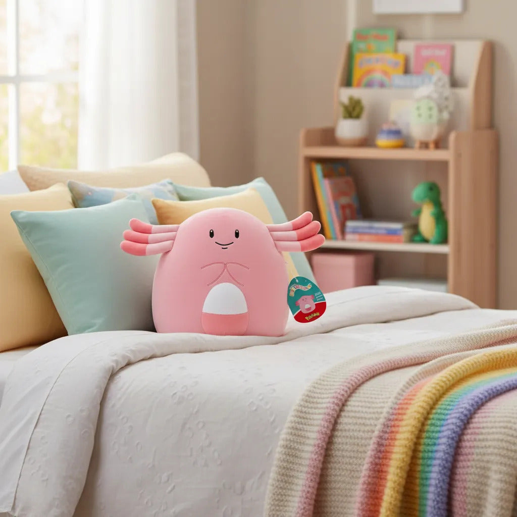Peluche Chansey Pokemon Squishmallows Colección