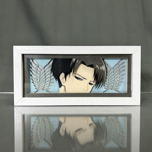 Lámpara Led Levi Ackerman Anime Shingeki No Kyojin Pilas/usb