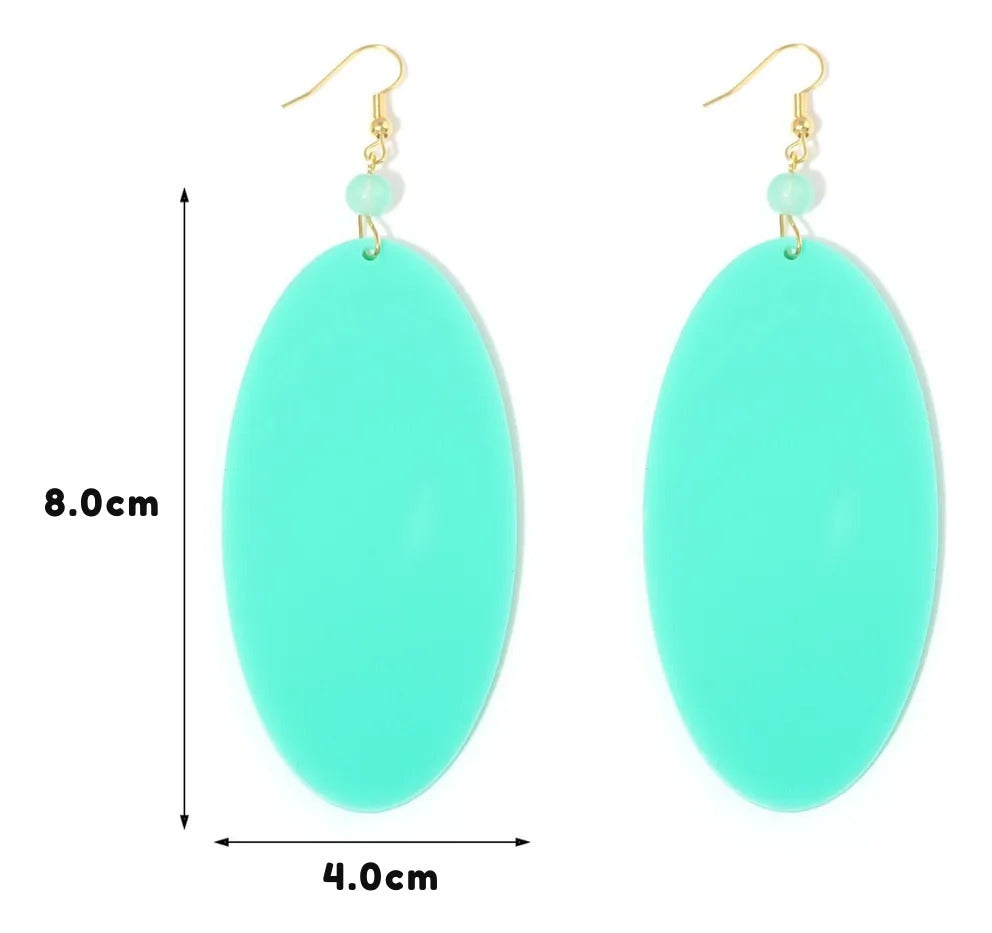 Aros Momo Ayase Dandadan Cosplay Anime Pendientes 8cm