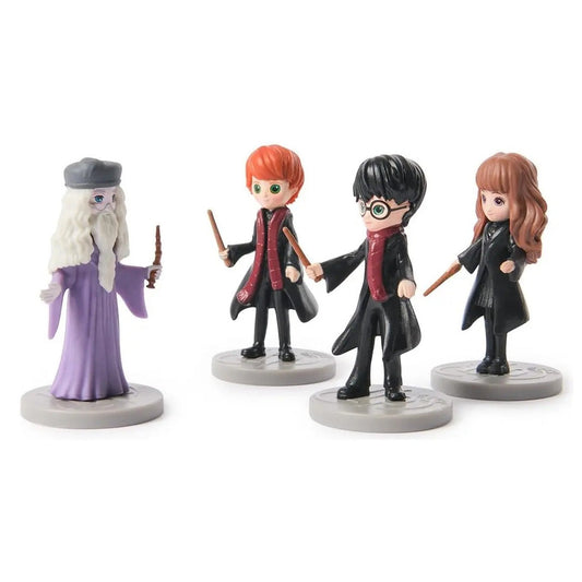 Figuras Harry Potter Ron Hermione Pack 4 Originales