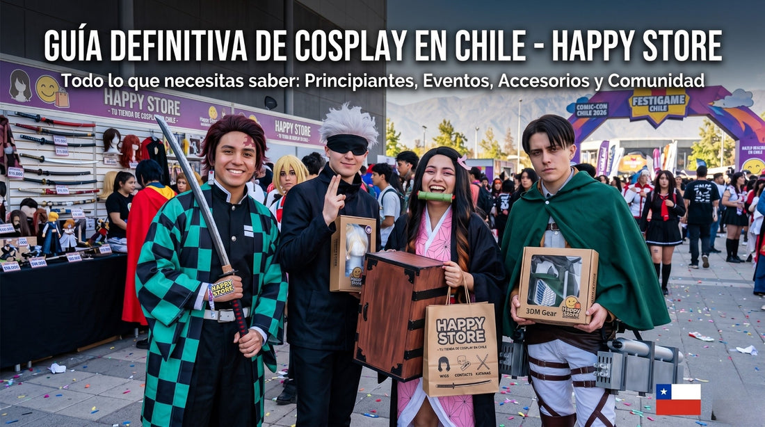 Cosplay en Chile 2026: Guía para Principiantes + Los Mejores Disfraces de Anime