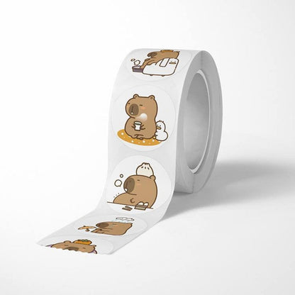 Caja Sorpresa Capybara Carpincho Kawaii Peluche Libreta Cute