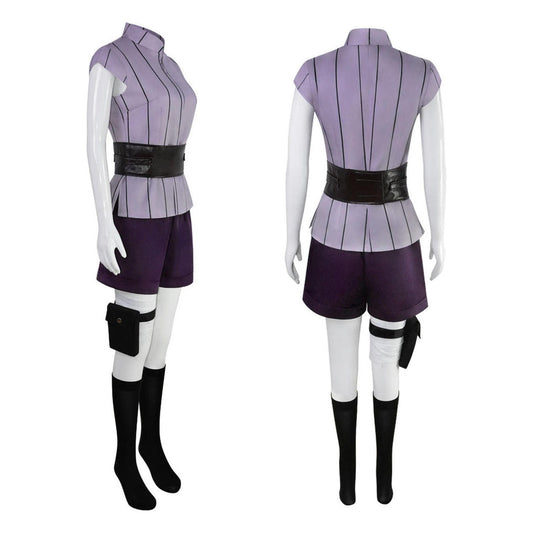Cosplay Hinata Hyuga Traje Completo - Naruto Shippuden