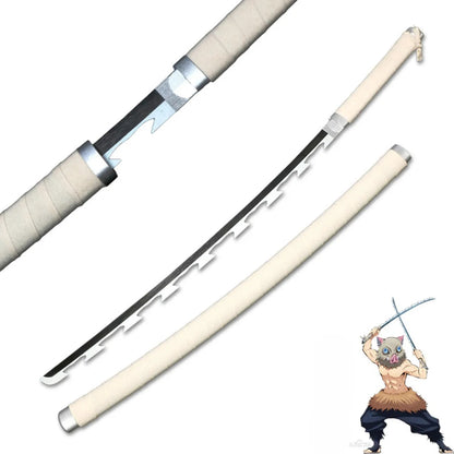 Katana Inosuke Hashibira Demon Slayer Cosplay Anime 104 Cm