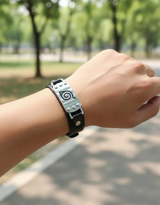 Pulsera Naruto Aldea De La Hoja Cosplay Anime Otaku
