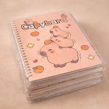 Set 10 Cuadernos Capybara Universitario Doble Espiral