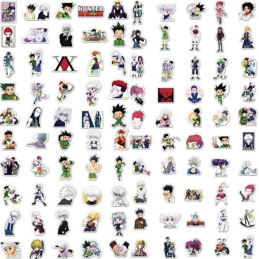 Set 100 Stickers Hunter X Hunter Anime