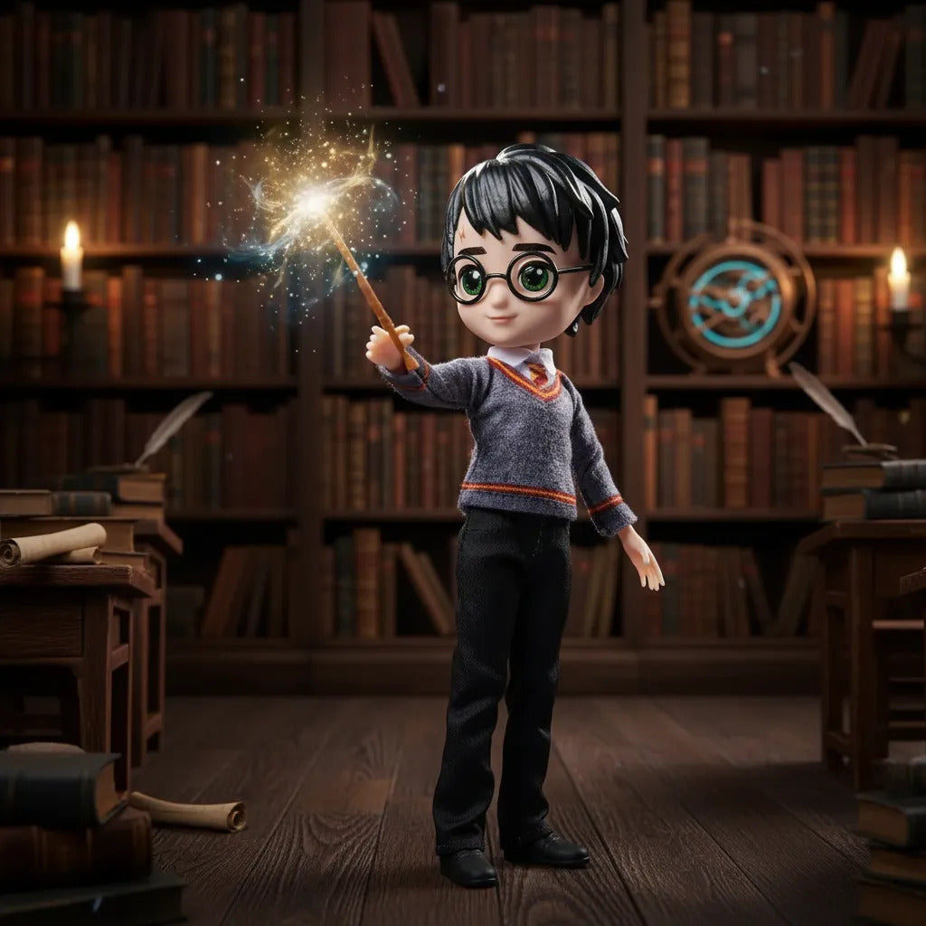 Muñeco Articulado Harry Potter Original 20cm Wizarding World