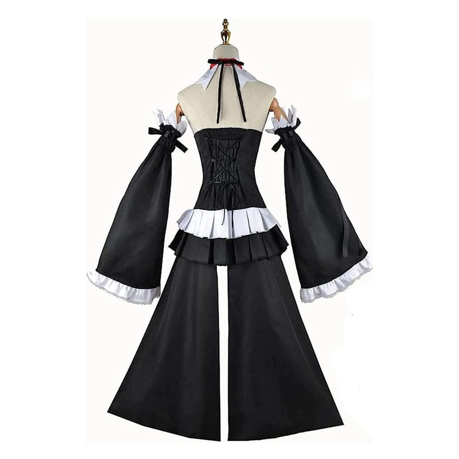 Disfraz Krul Tepes Owari No Seraph vista trasera corsé y falda