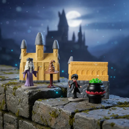 Pack 2 Sets Figuras Harry Potter Y Dumbledore Magical