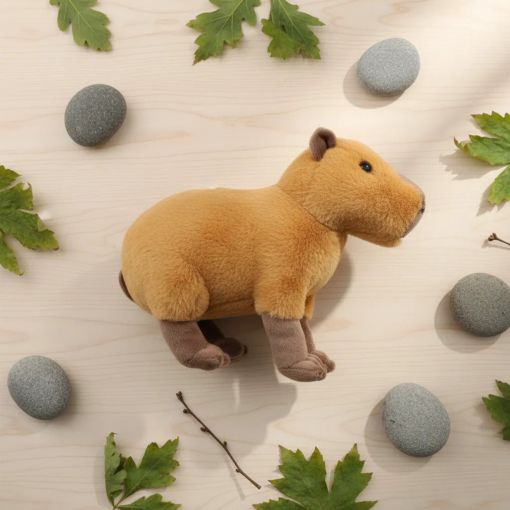 Peluche Carpincho Adorable Y Tierno Capybara 32 Cm