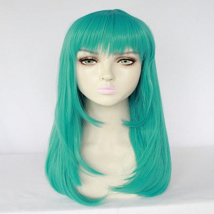 Peluca Bulma Dragon Ball Bunny Turquesa Cosplay Anime