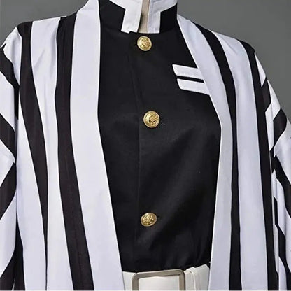 Cosplay Obanai Iguro + Serpiente - Kimetsu No Yaiba
