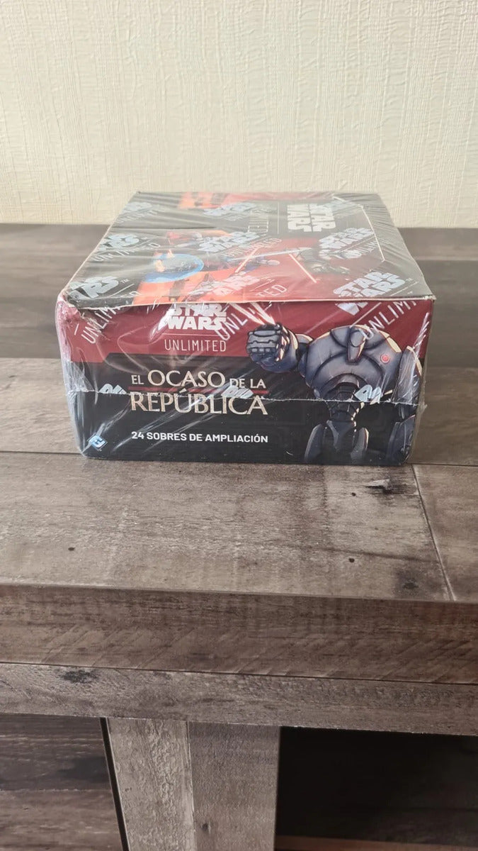 Cartas Star Wars Caja De Sobres El Ocaso De La Republica