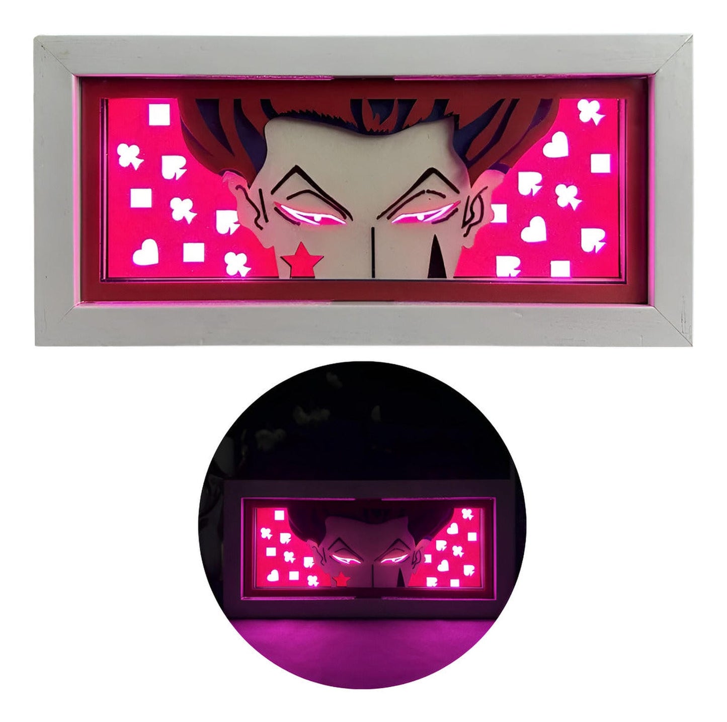 Lámpara Led Hisoka Anime Hunter X Hunter A Pilas Y Usb