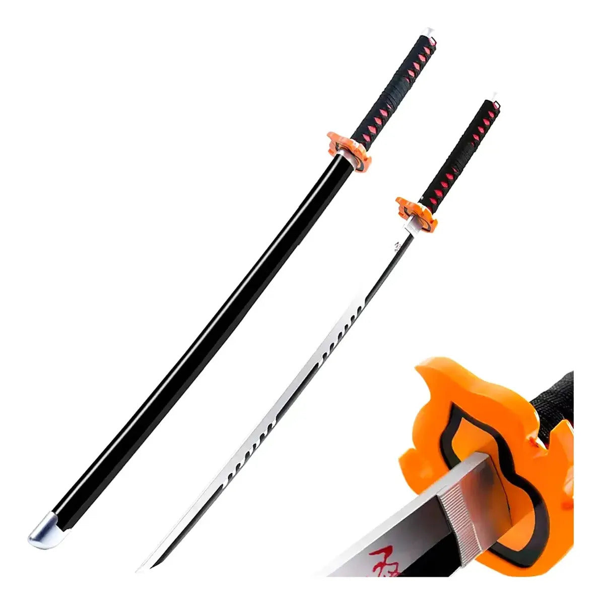 Katana Tanjiro Kamado Anime Demon Slayer Tamaño Real 104cm