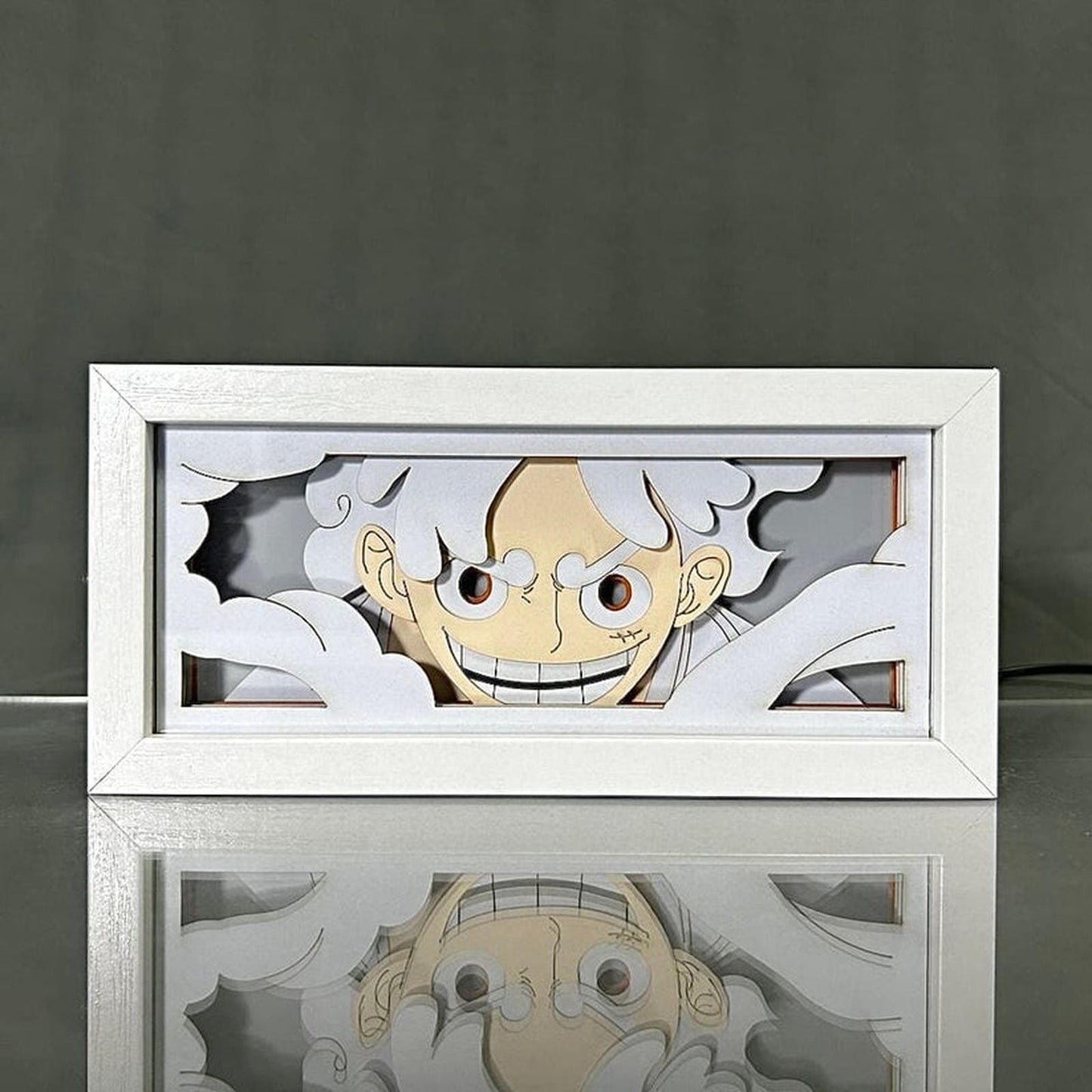 Lámpara Led Monkey D. Luffy G5 Anime One Piece A Pilas Y Usb
