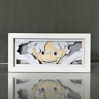 Lámpara Led Monkey D. Luffy G5 Anime One Piece A Pilas Y Usb