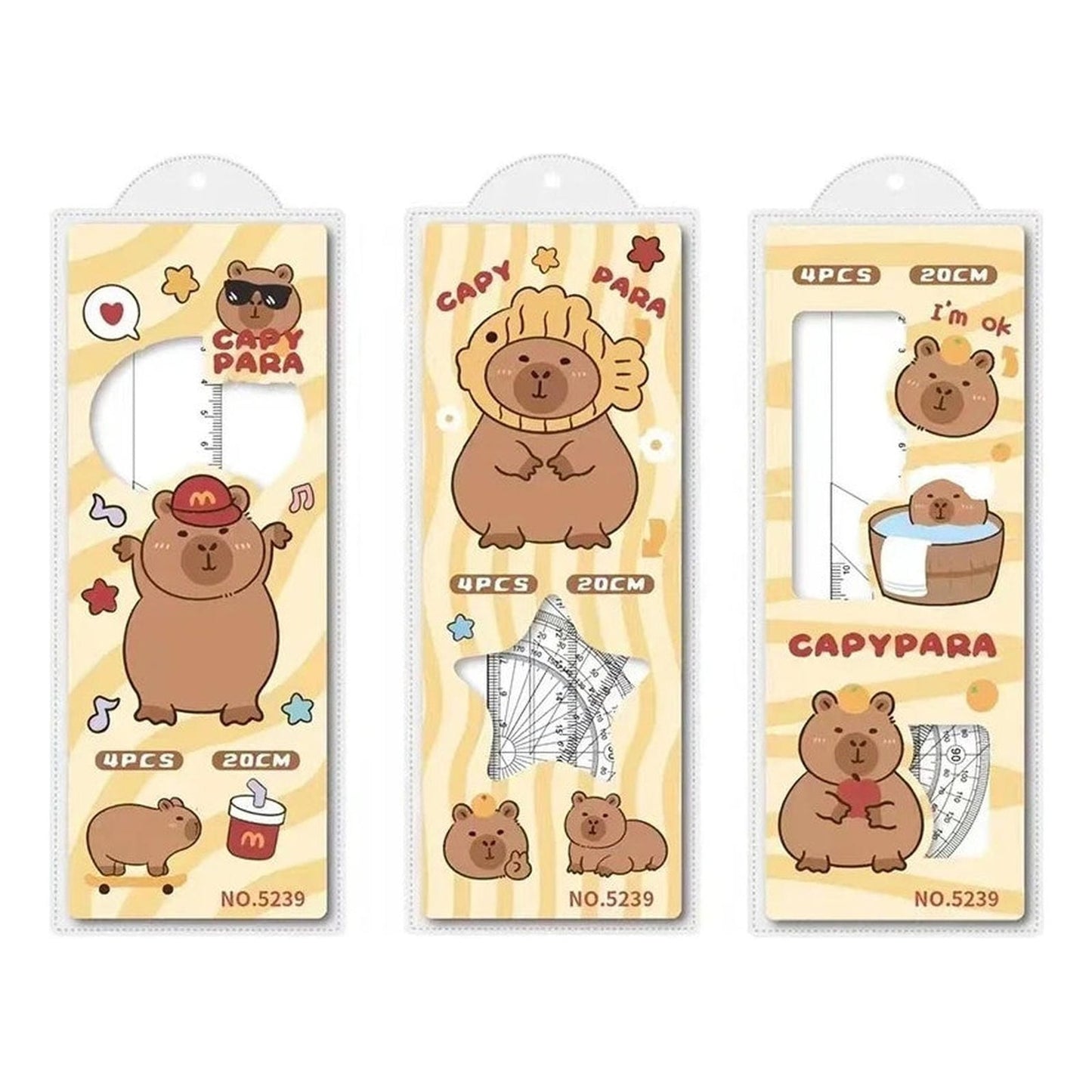 Caja Sorpresa Capybara Carpincho Kawaii Peluche Libreta Cute