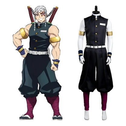 Cosplay Tengen Uzui Disfraz - Demon Slayer Kimetsu