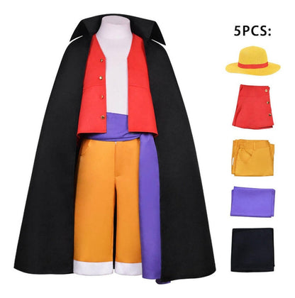 Cosplay Monkey D. Luffy Disfraz De Anime One Piece Sombrero