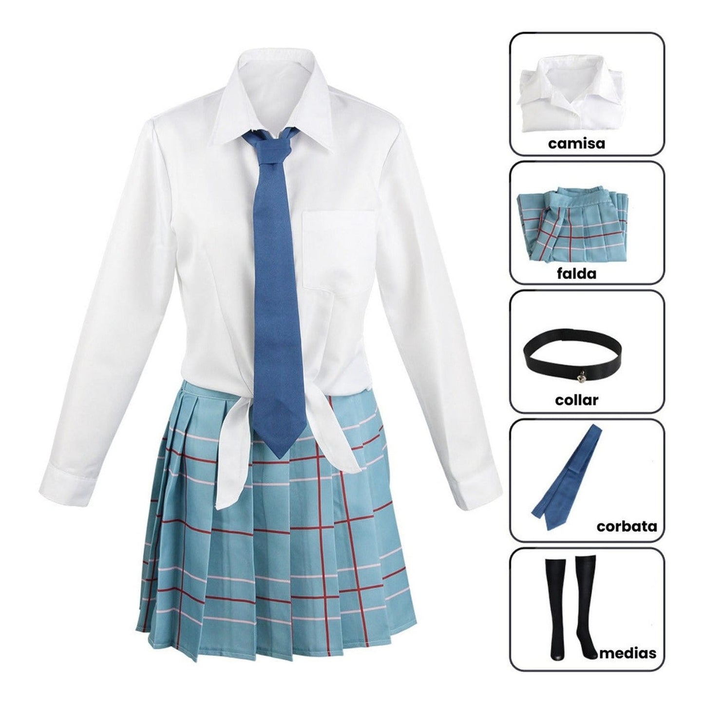 Cosplay Marin Kitagawa Uniforme Escolar - My Dress Up Darling