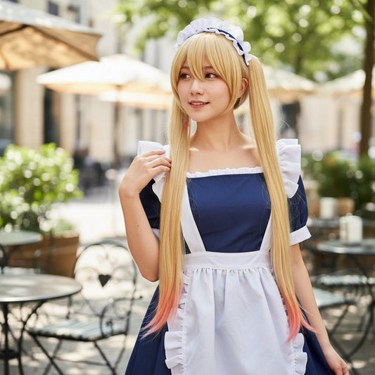 Peluca Tohru Kobayashi-san Chi No Maid Dragon Cosplay Anime
