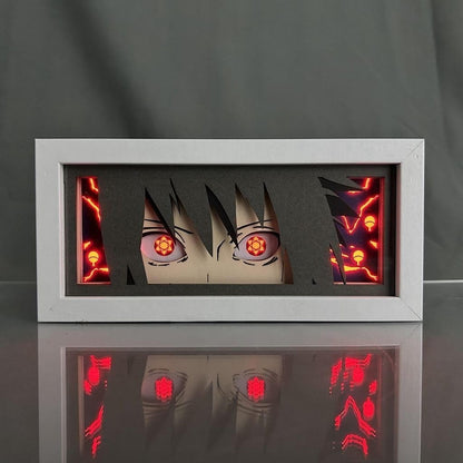 Lámpara Led Sasuke Uchiha Anime Naruto Usb O Pilas 3d
