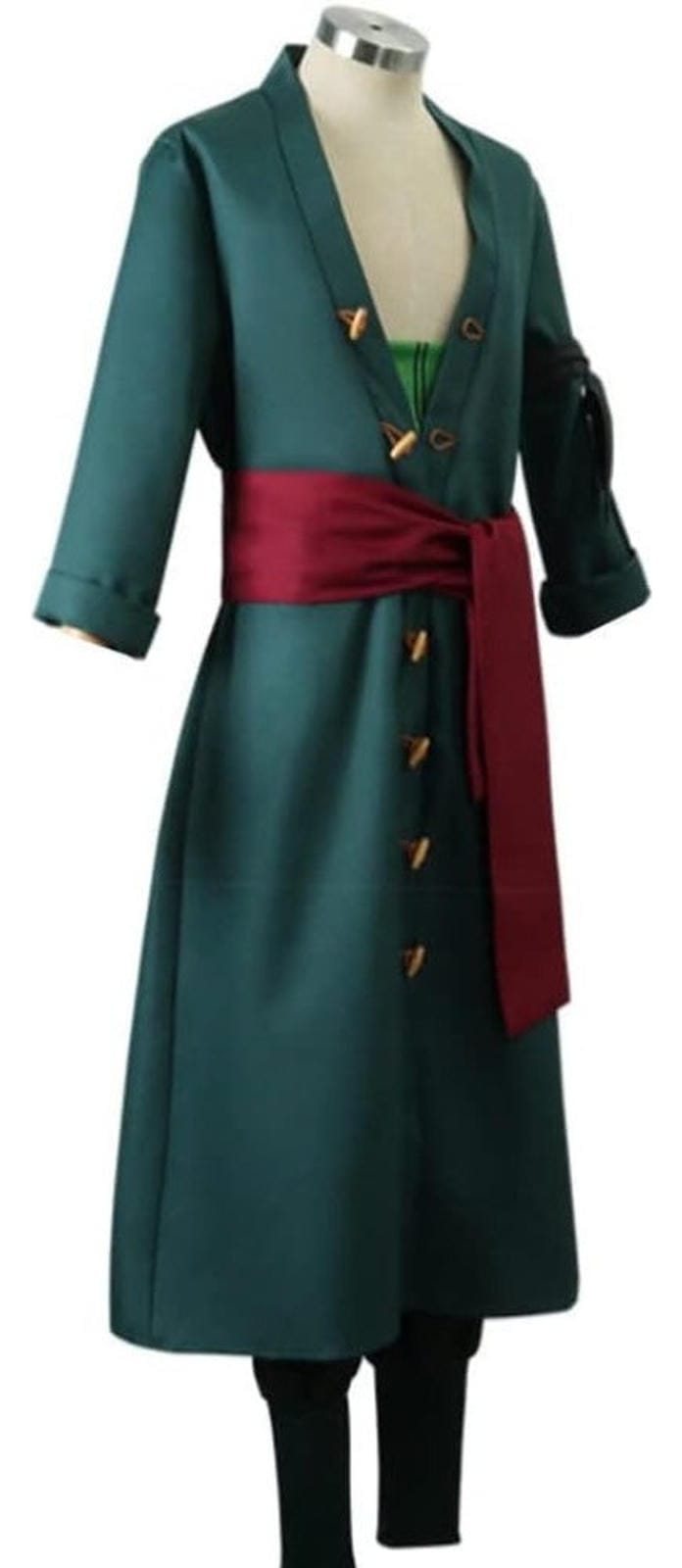 Cosplay Roronoa Zoro One Piece Disfraz Anime Incluye Peluca