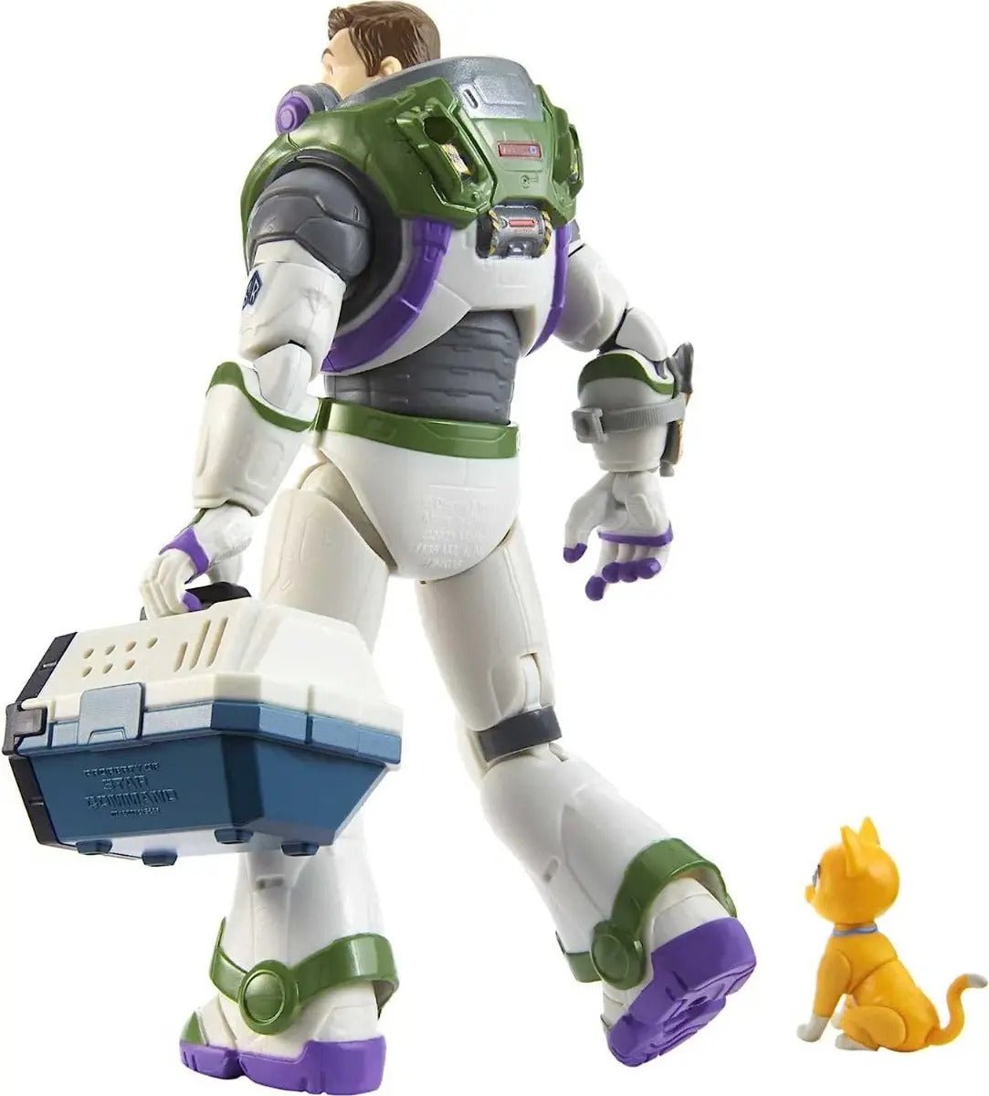 Figura Buzz Lightyear Buzz Alpha Con Gato Sox Toy Story