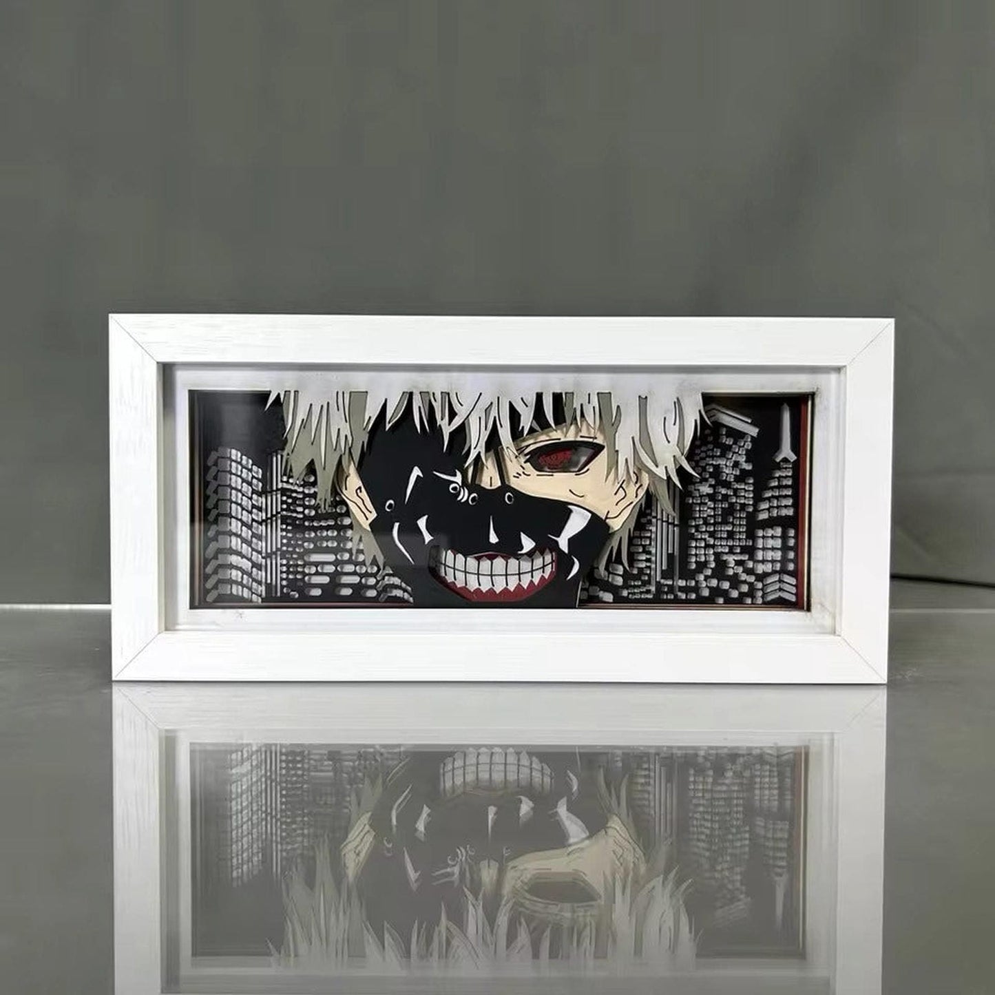 Lámpara Led Ken Kaneki Anime Tokyo Ghoul A Pilas / Usb