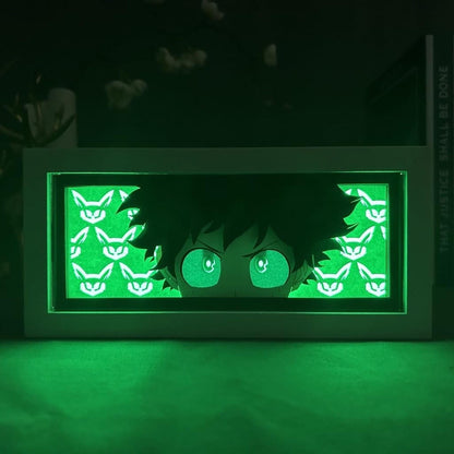 Lámpara Led Izuku Midoriya Anime My Hero Academia A Pilas