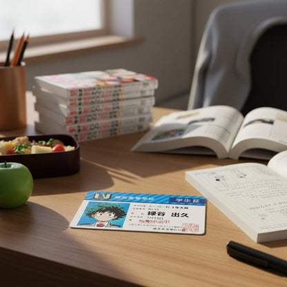 Tarjeta Estudiante UA - My Hero Academia Cosplay