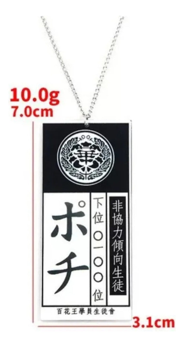 Set Collares Kakegurui Anime Cosplay 5 Piezas Originales