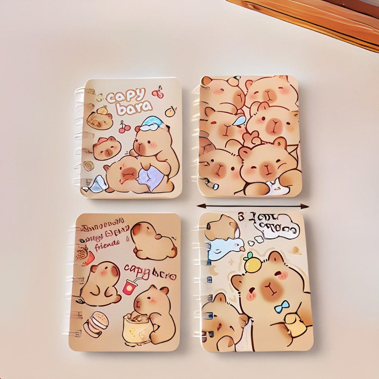 Caja Sorpresa Capybara Carpincho Kawaii Peluche Libreta Cute