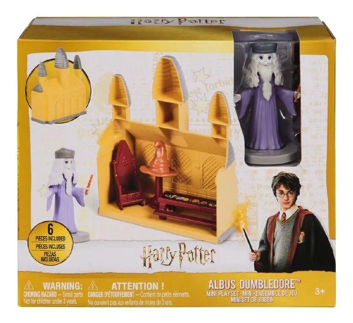 Pack 2 Sets Figuras Harry Potter Y Dumbledore Magical