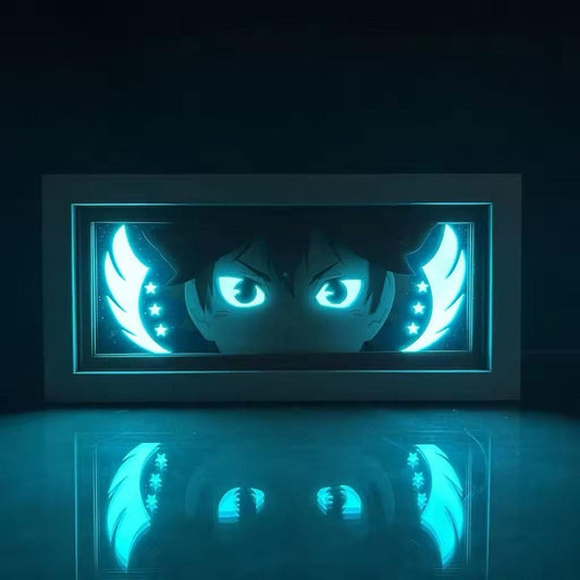 Lámpara LED Shoyo Hinata Haikyuu - Pilas y USB