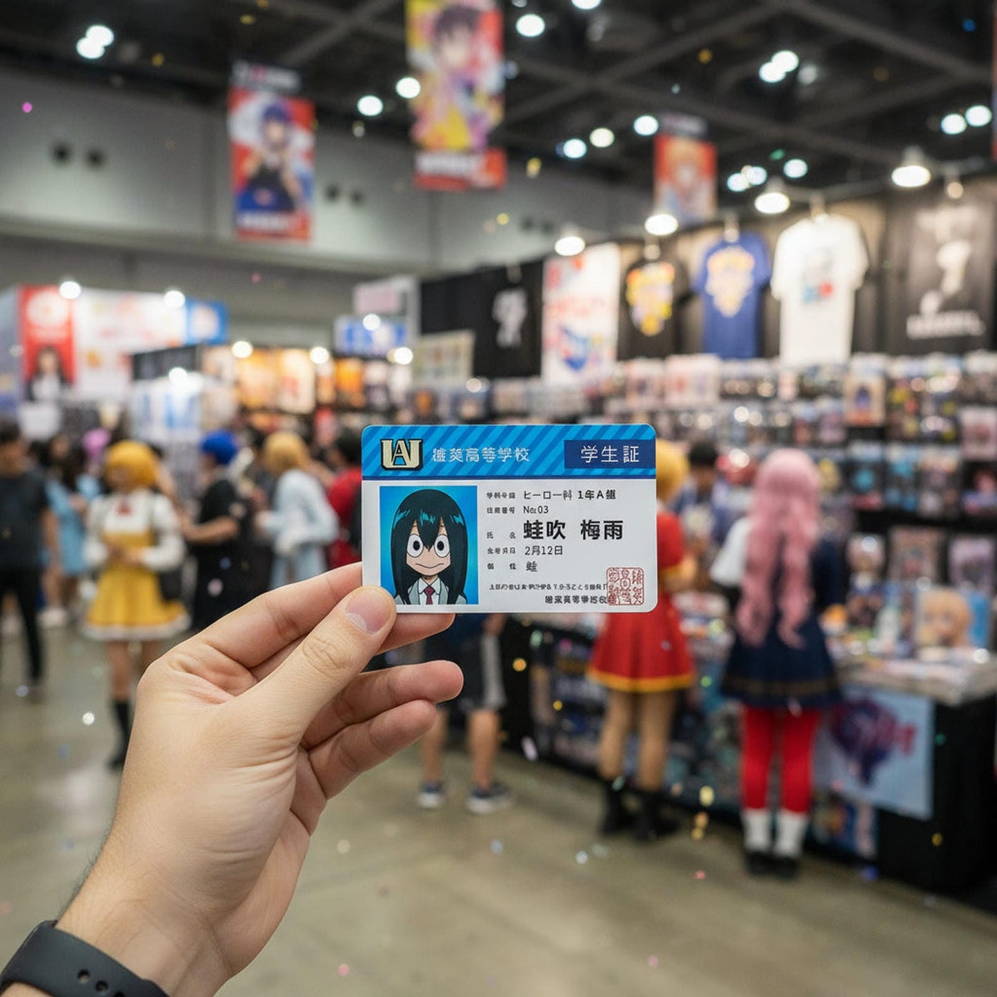 Tarjeta Estudiante UA - My Hero Academia Cosplay