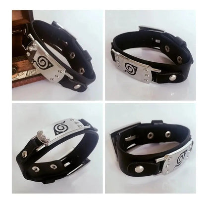 Pulsera Naruto Aldea De La Hoja Cosplay Anime Otaku