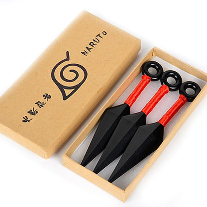 Set Itachi Uchiha Cosplay Naruto Anime Collar Kunai Anillo
