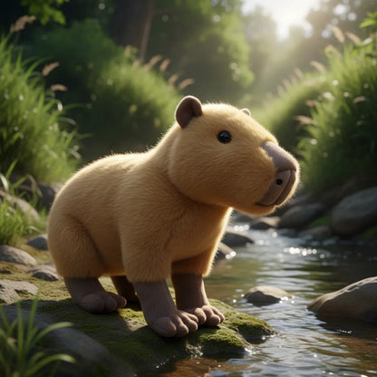 Peluche Carpincho Adorable Y Tierno Capybara 32 Cm
