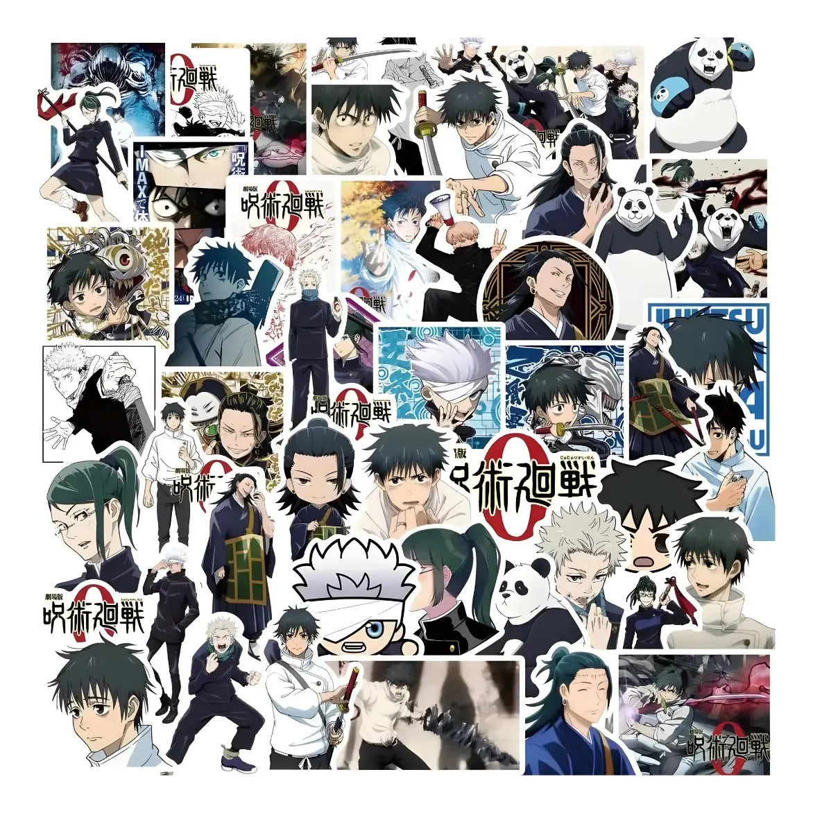Pack 50 Stickers Jujutsu Kaisen Anime V2