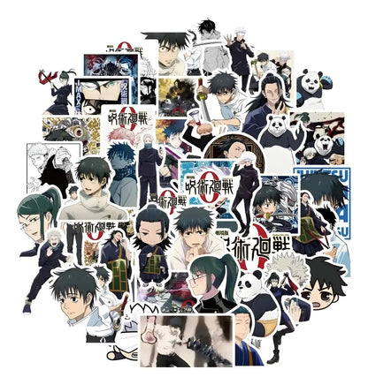 Pack 50 Stickers Jujutsu Kaisen Anime V2